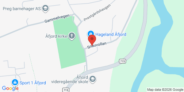 Kart som viser hvor arrangementet foregår