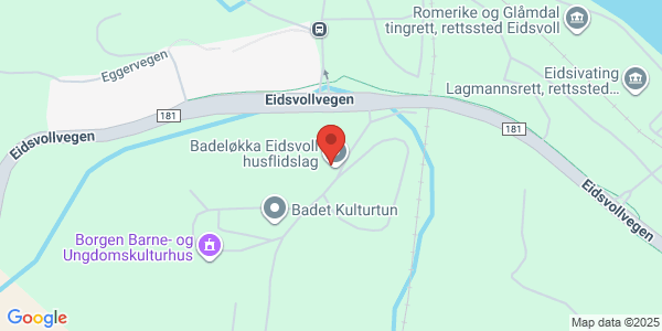 Map displaying event location