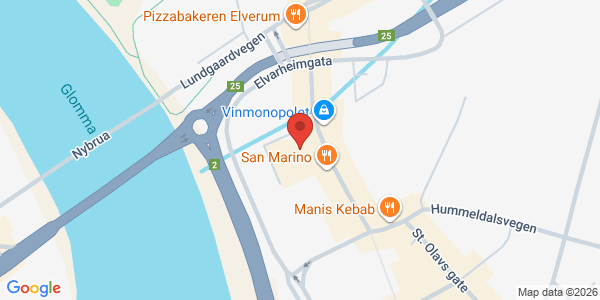 Map displaying event location