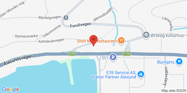 Map displaying event location