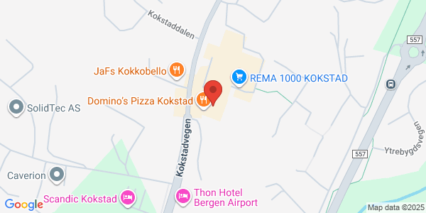 Kart som viser hvor arrangementet foregår