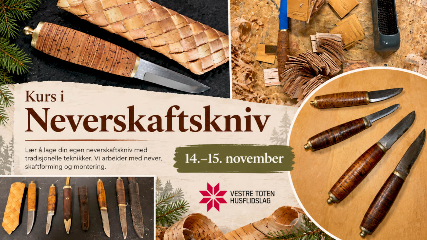Kurs i neverskafts kniv