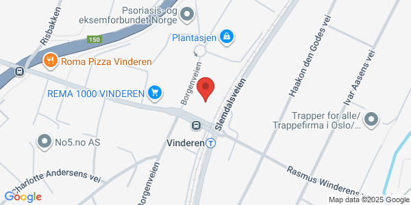 Kart som viser hvor arrangementet foregår