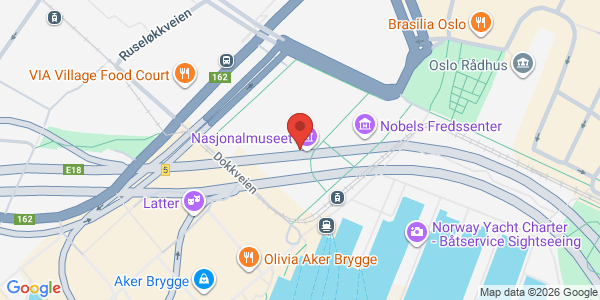 Map displaying event location