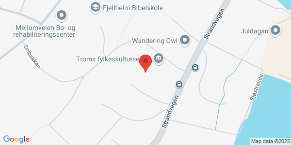 Map displaying event location