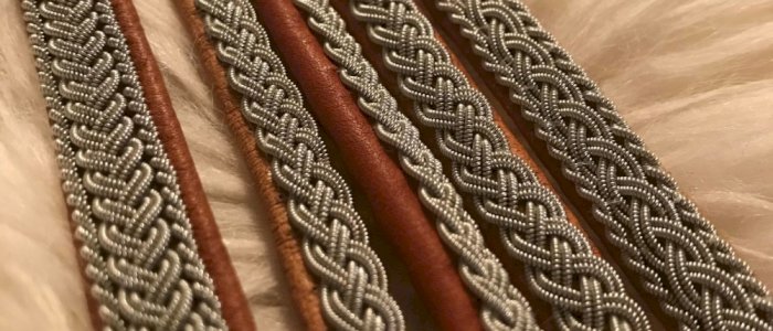 Kurs i sy armbånd med tinntråd