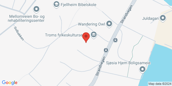 Map displaying event location