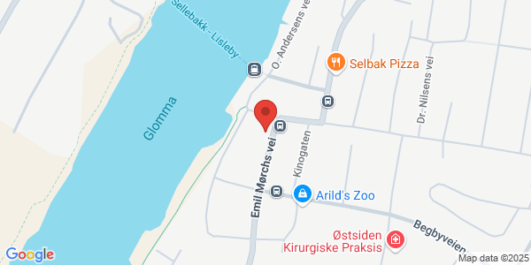 Map displaying event location