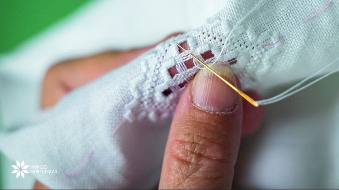 Kurs i broderi: Tellesøm