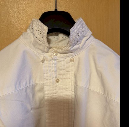 Sy bunadskjorte til Herrebunad -  Hallingdal