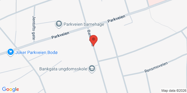 Kart som viser hvor arrangementet foregår
