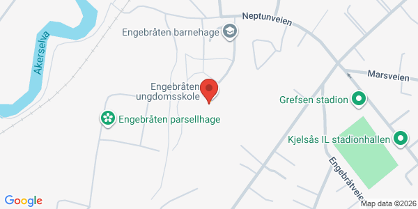 Kart som viser hvor arrangementet foregår