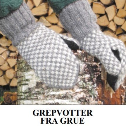 Grepvott fra Grue. Materialpakke m/oppskrift (inkl. frakt)