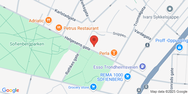 Map displaying event location