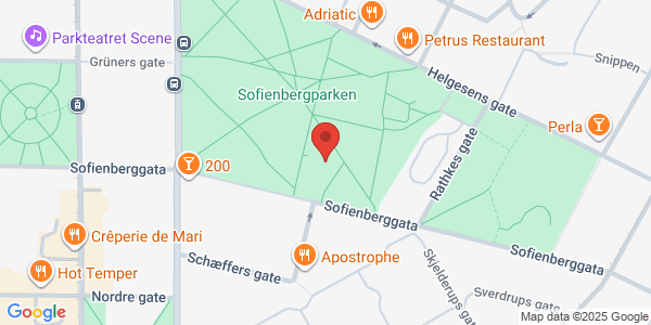 Map displaying event location