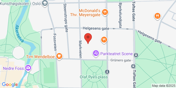 Map displaying event location