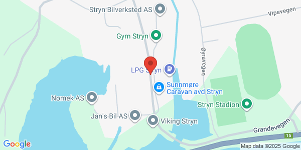 Map displaying event location