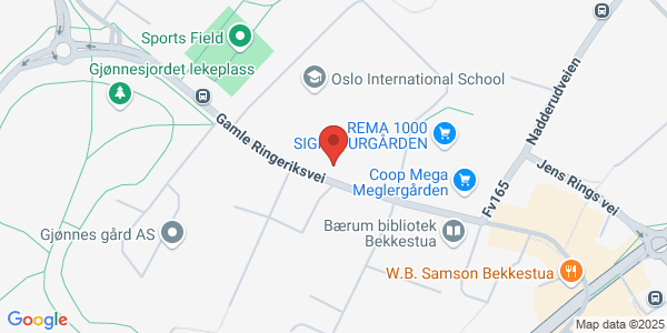 Map displaying event location