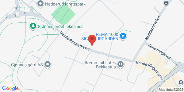 Kart som viser hvor arrangementet foregår