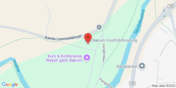 Map displaying event location