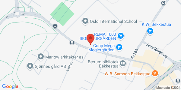 Map displaying event location