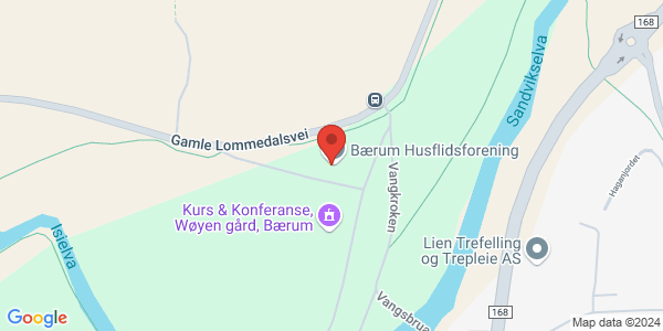 Map displaying event location