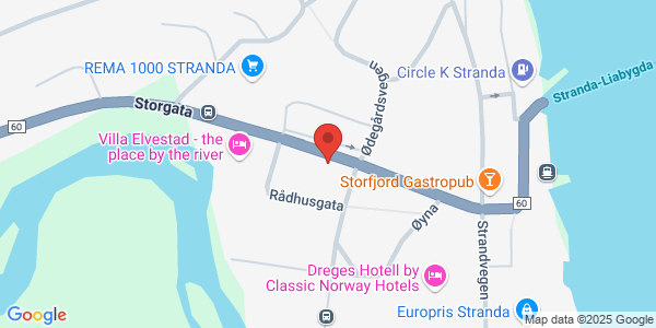 Map displaying event location