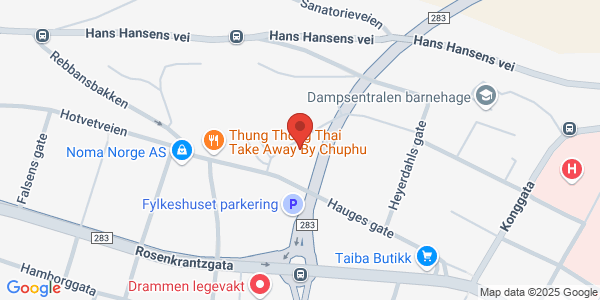 Map displaying event location
