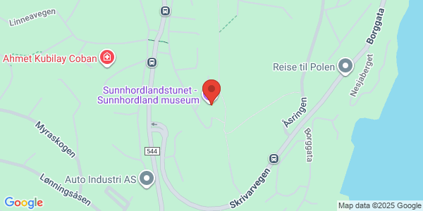 Map displaying event location