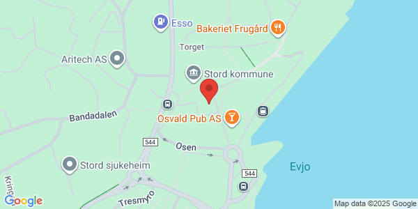 Map displaying event location
