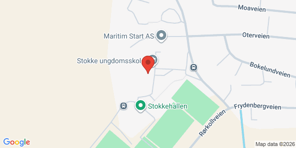 Kart som viser hvor arrangementet foregår