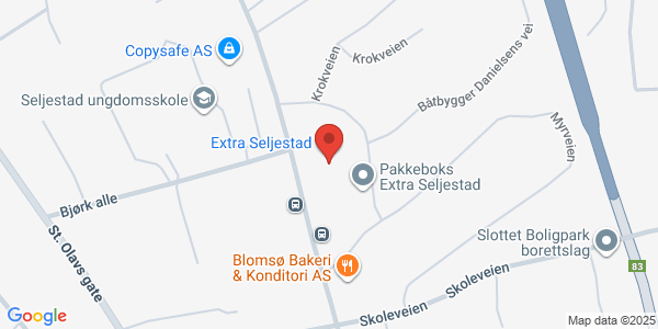 Map displaying event location
