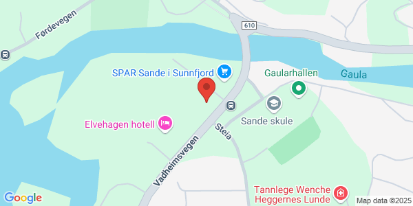 Kart som viser hvor arrangementet foregår