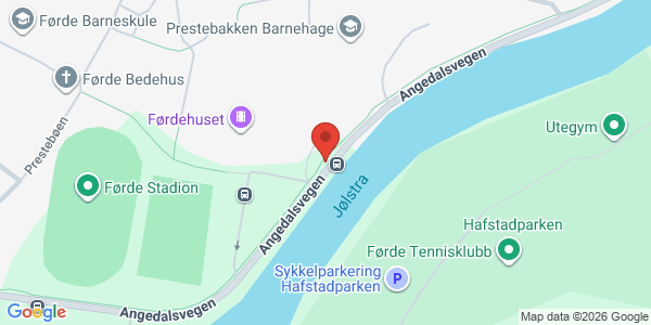 Kart som viser hvor arrangementet foregår