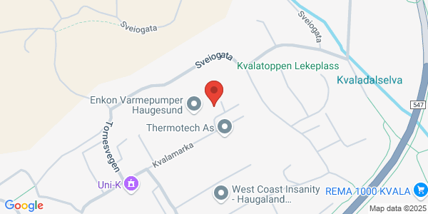 Map displaying event location