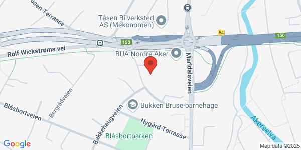 Map displaying event location