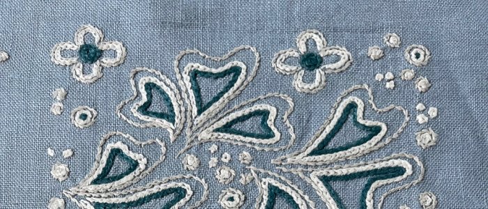 Broderi-/strikkering