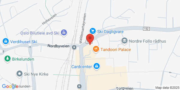 Map displaying event location