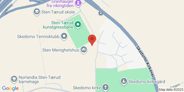 Map displaying event location