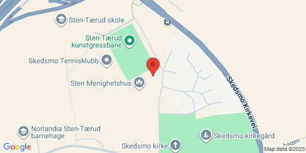 Map displaying event location