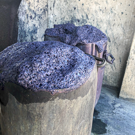 Kurs 25 - Indigofarging - Organisk farging med ekte indigo