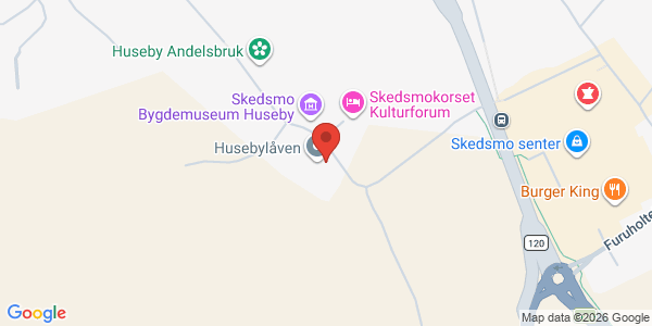 Map displaying event location
