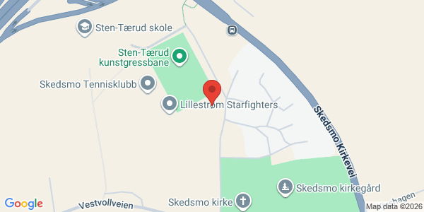 Map displaying event location