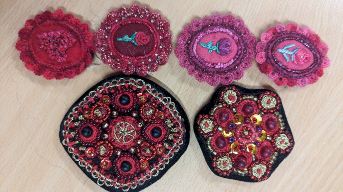 Kurs 35 - Perler og sting
