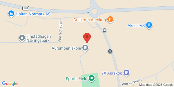 Kart som viser hvor arrangementet foregår