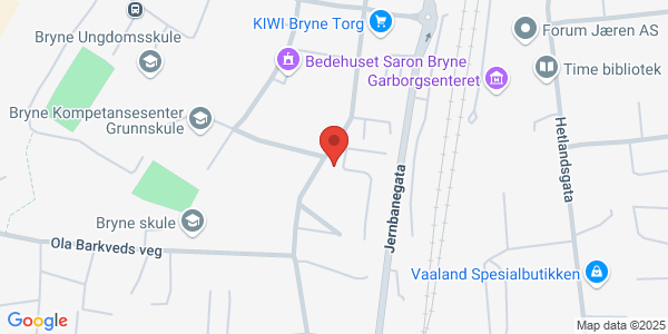 Map displaying event location