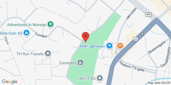 Map displaying event location