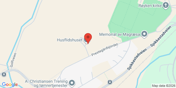 Map displaying event location