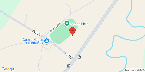 Kart som viser hvor arrangementet foregår