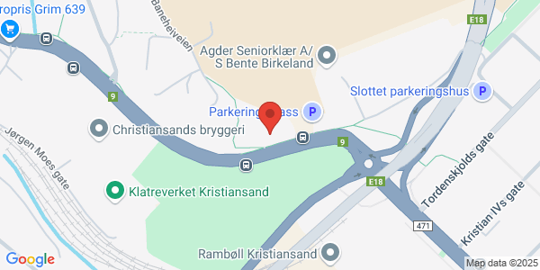 Map displaying event location